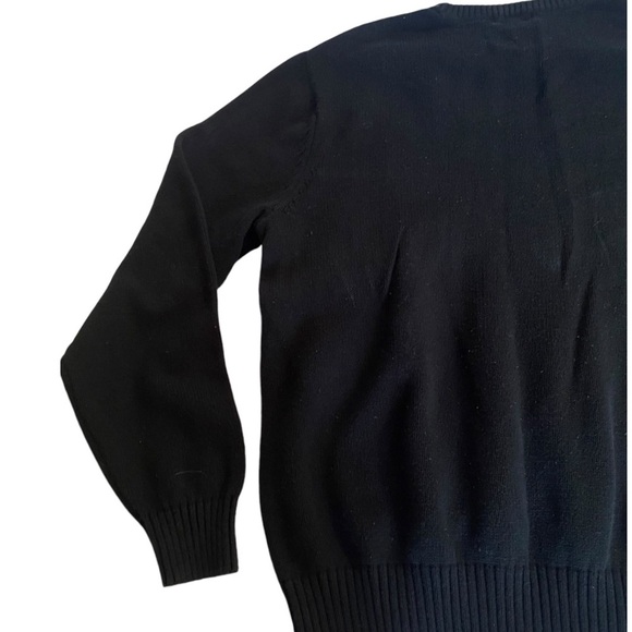 VINTAGE 100% COTTON GRANDPA FISHERMAN HOLIDAY/WINTER SWEATER THICK AND WARM - Picture 8 of 12